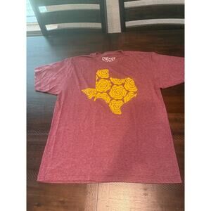 Women’s Texas yellow roses Tshirt Large Oliver & Otis